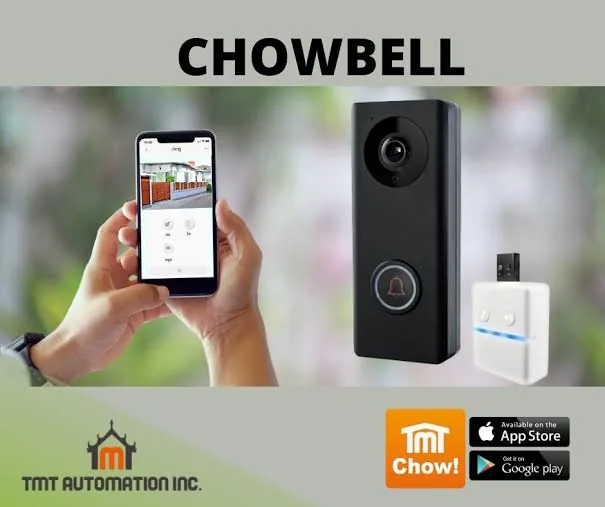 ChowBELL กริ่งวิดีโอ Wi-Fi พร้อมกระดิ่งไร้สาย รูปที่ 3